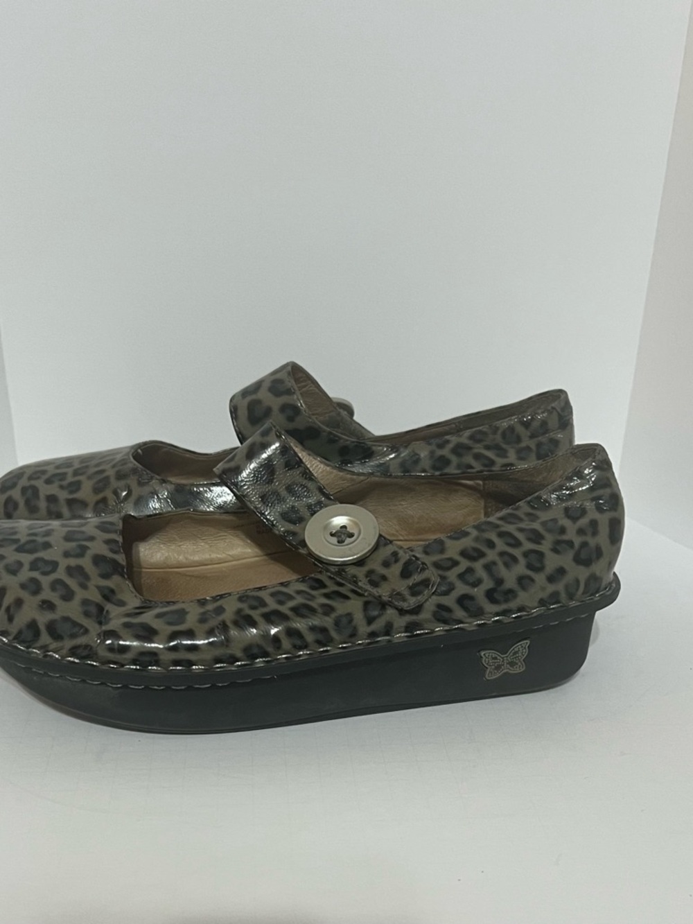 Algeria shoes PAL 406 Leopard Print Shoes - Picture 2 of 8
